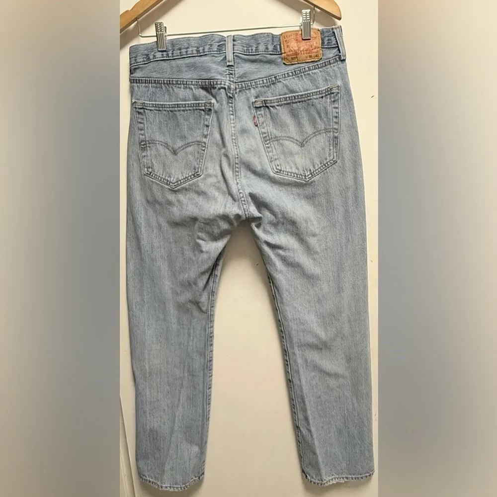 Levi's 501 Men's Light Wash  Jeans Size 35